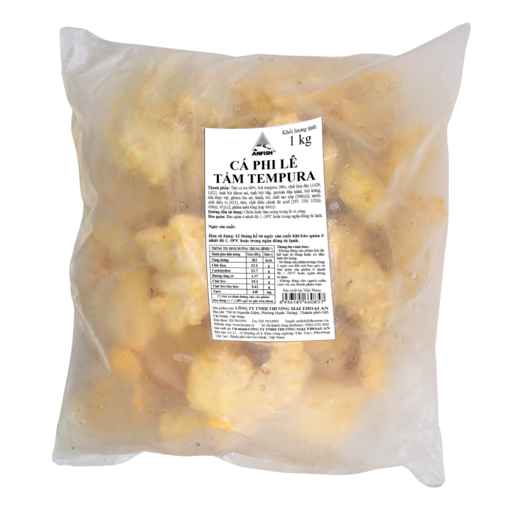 Cá Phi Lê Tẩm Tempura Thoại An
