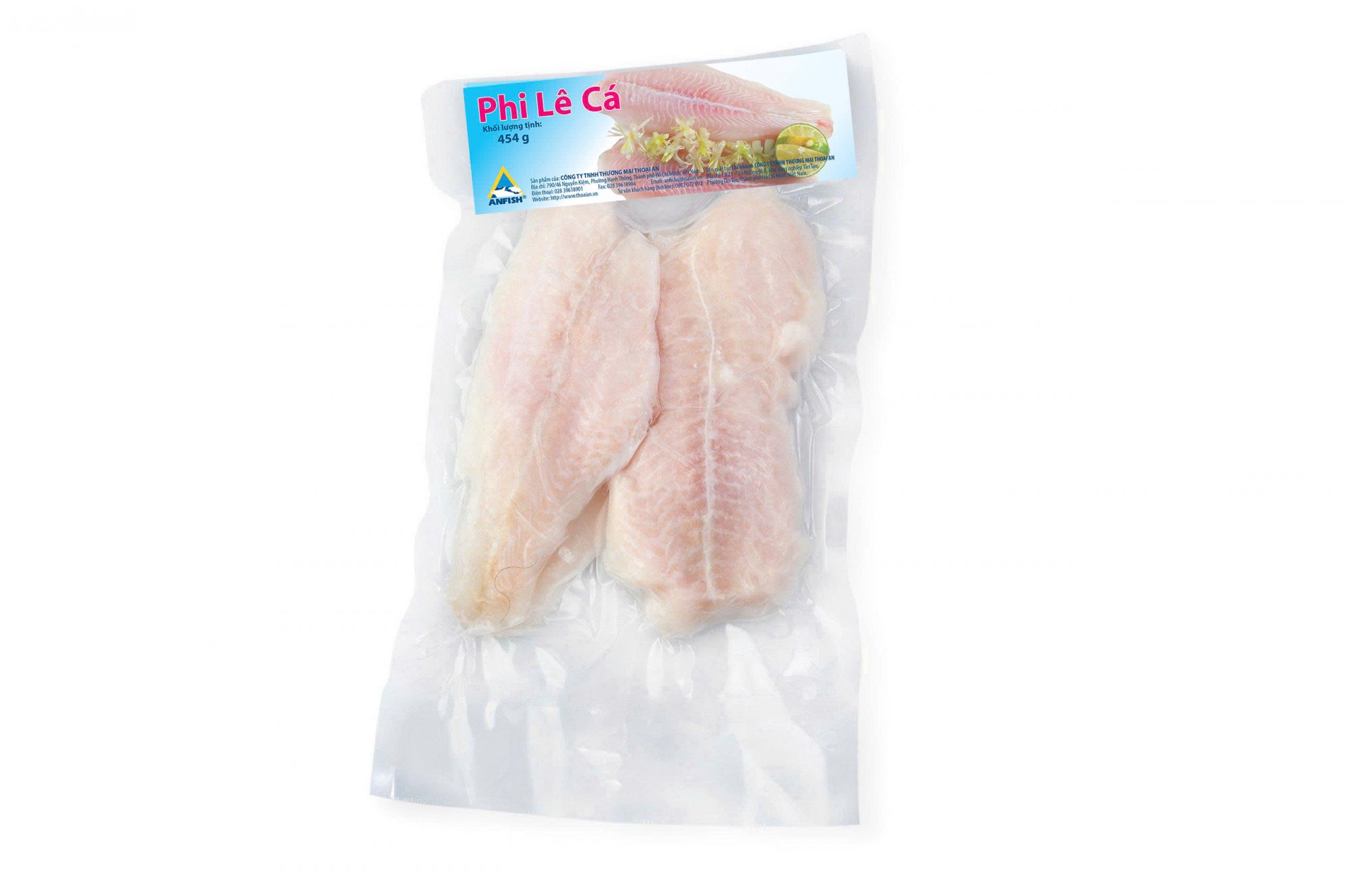 Phi Lê Cá Thoại An - Đông Lạnh (454g, 1kg, 2kg, 5kg)