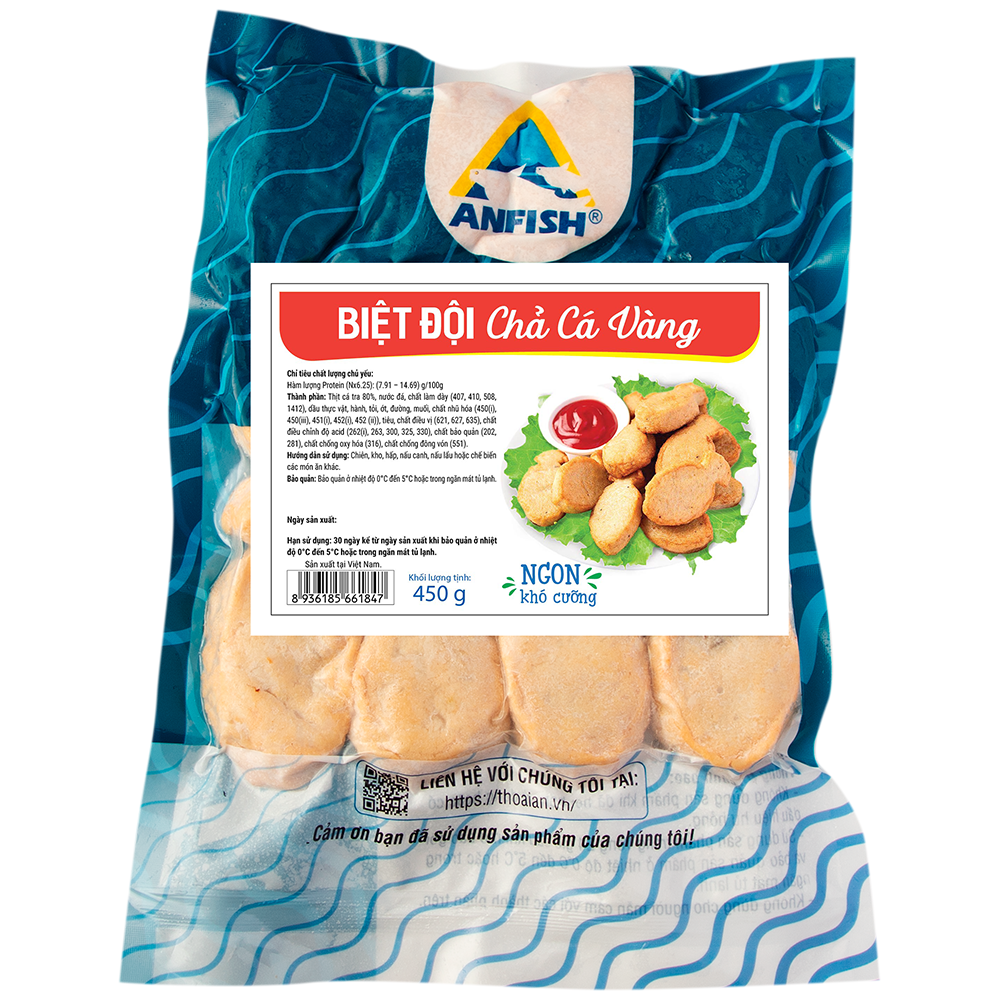 Biệt đội chả cá vàng Thoại An 450g