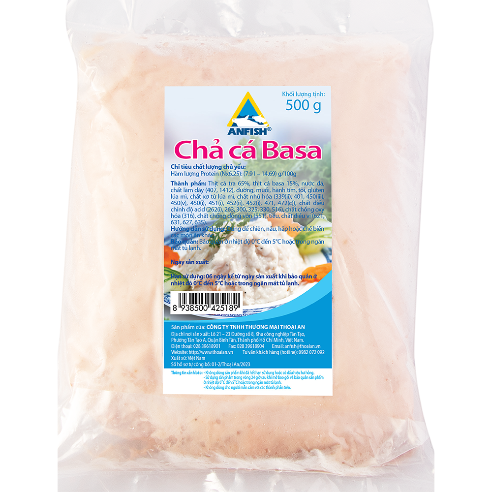 Chả cá basa Thoại An 500g