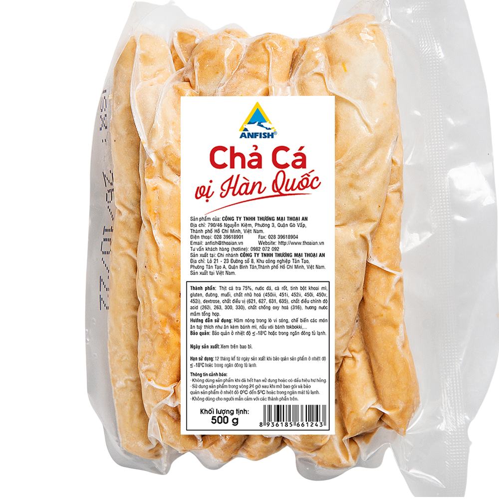 Chả cá basa vị Hàn Quốc