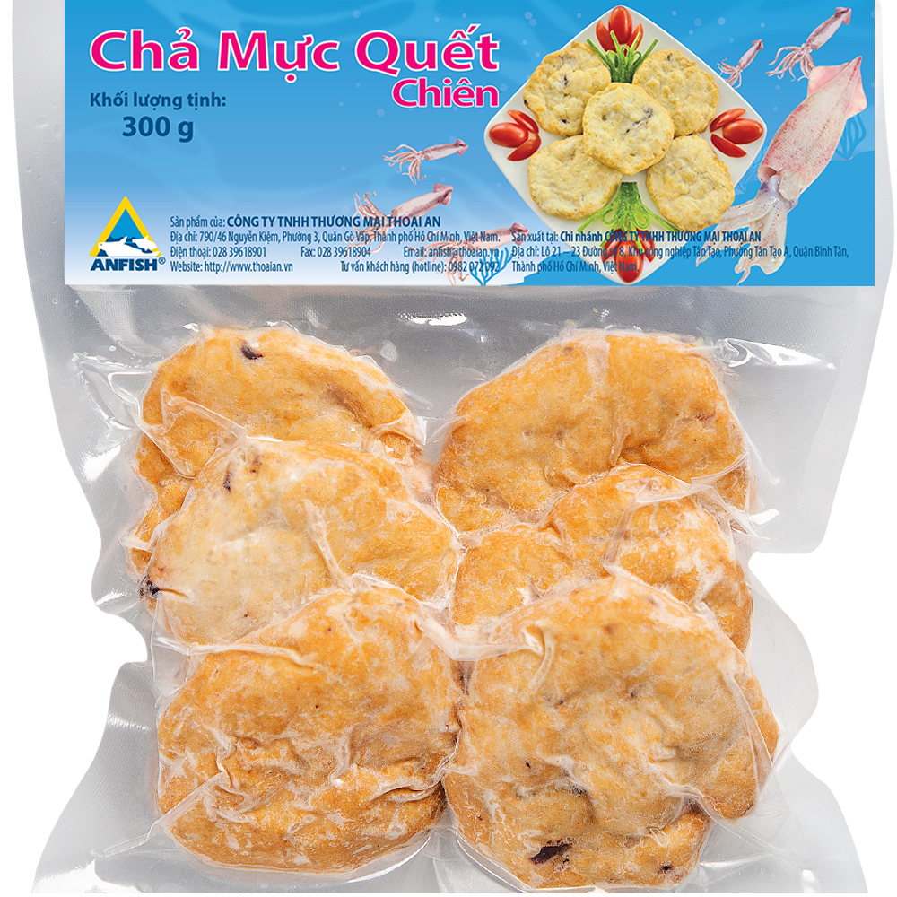 Chả mực quết chiên 300g