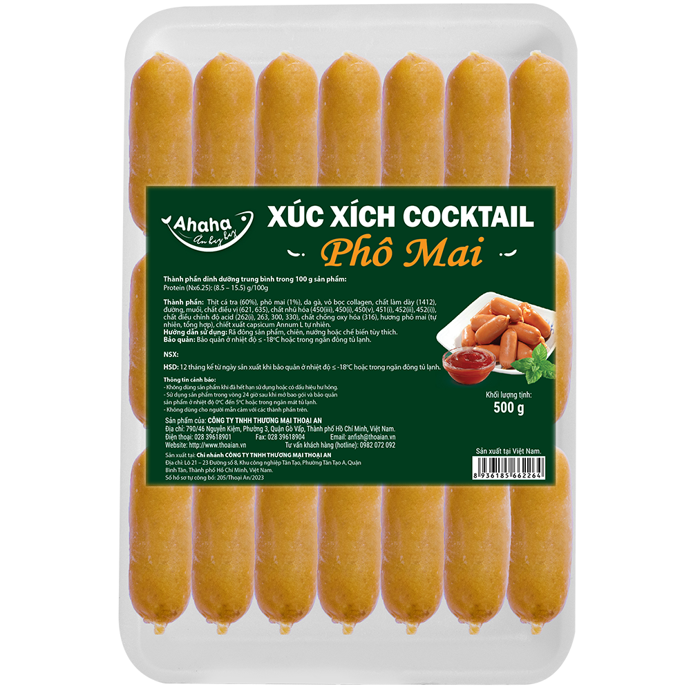 Xúc xích cocktail phô mai AHAHA