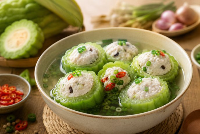 Canh kho qua don ca