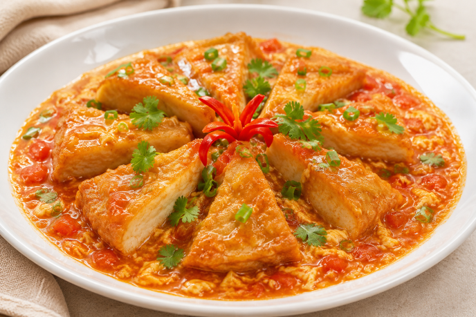 Cha ca kho van trung