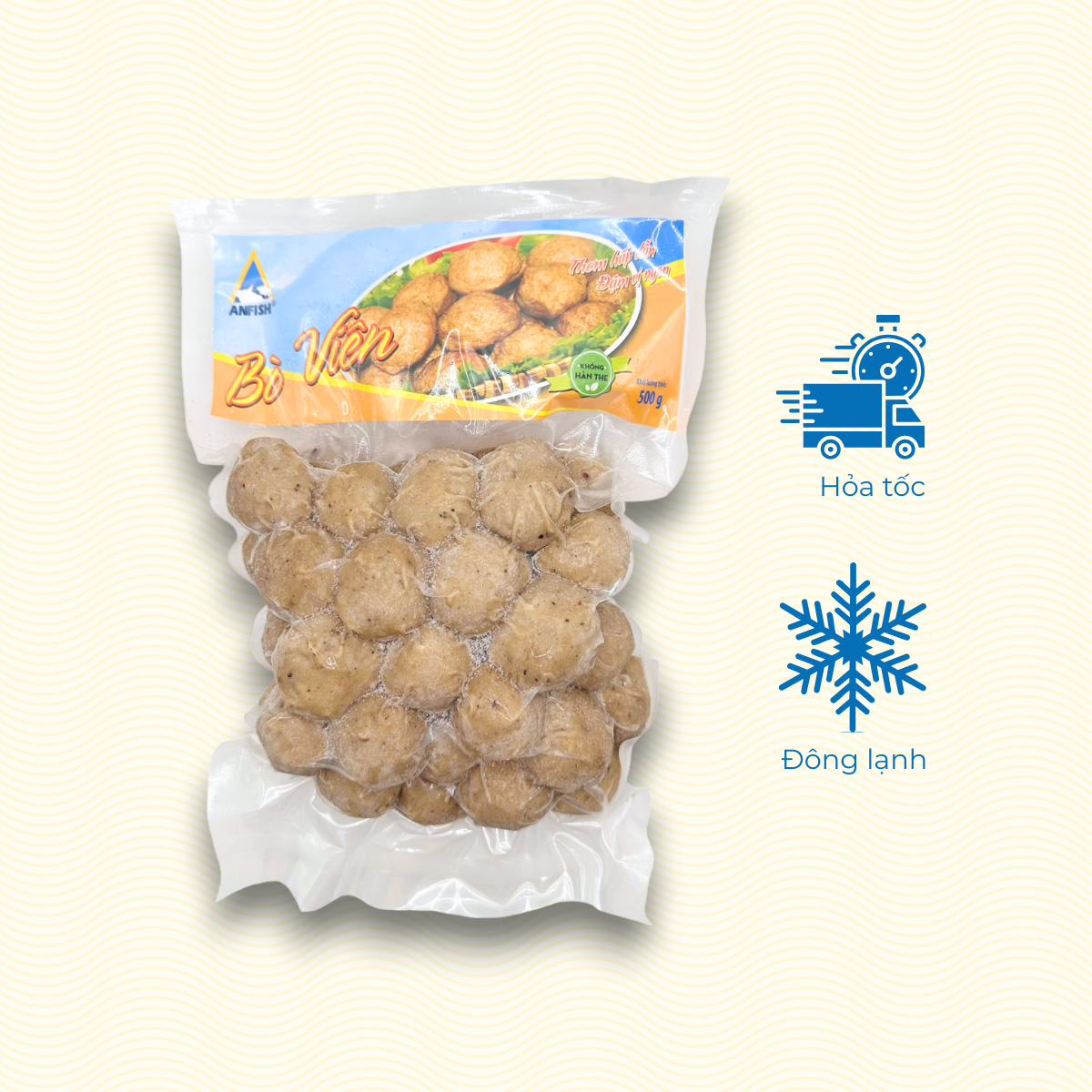 Bò viên ngon 500g Bò viên ngon 500g