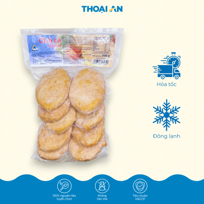Cha ca chien Thoai An 500g Dong lanh 1