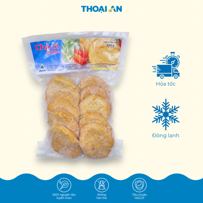 Chả cá chiên Thoại An 500g (Đông lạnh)