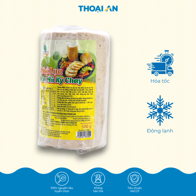 Cha lua tau hu ky chay Thoai An 500g Dong lanh nghieng