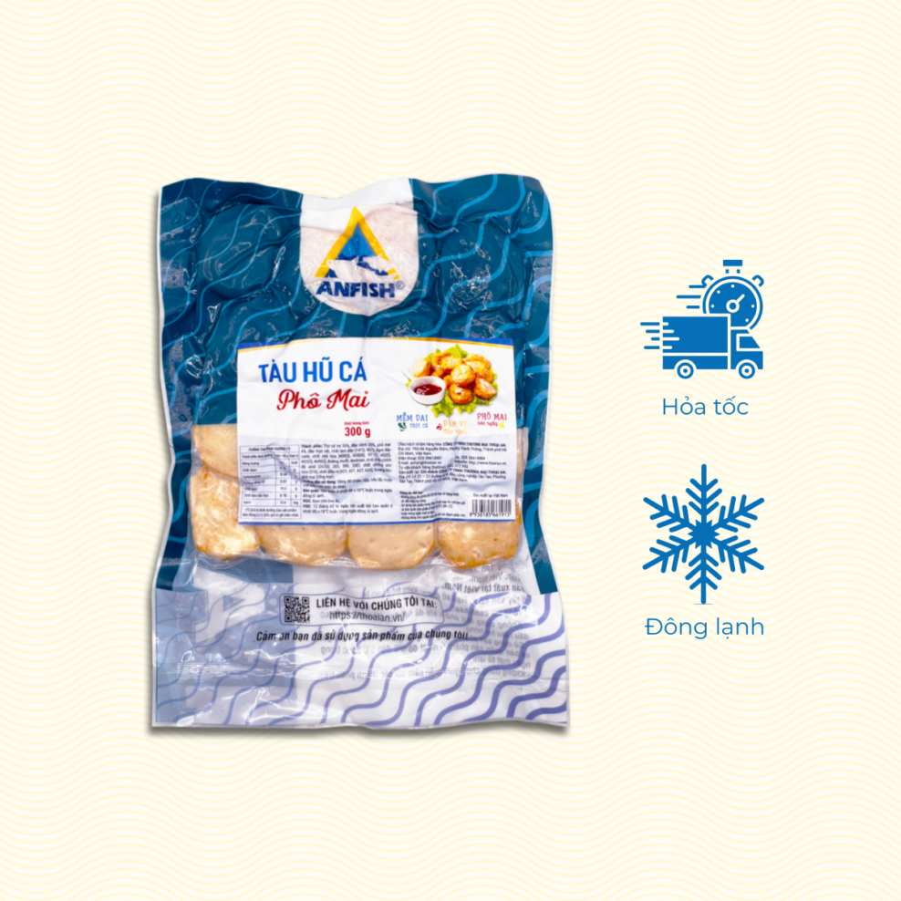 Tàu hủ cá phô mai Thoại An 300g (Đông lạnh)