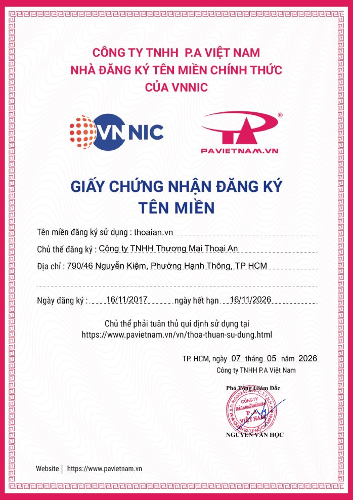 GiayChungNhanDangKyTenMien ThoaiAn